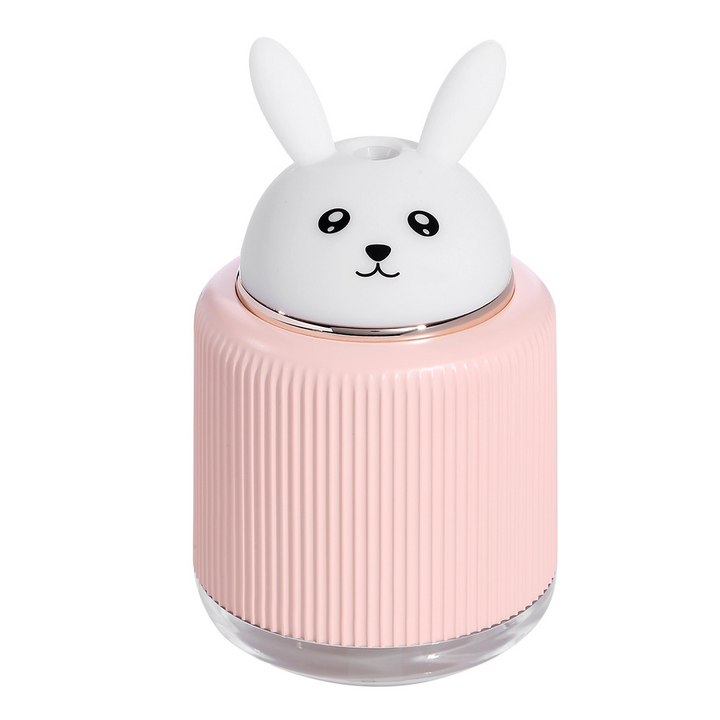 Cute Cat Ultrasonic Air Humidifier USB Essential Oil Diffuser LED Light Lamp