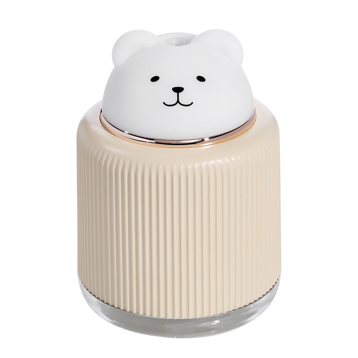 Cute Cat Ultrasonic Air Humidifier USB Essential Oil Diffuser LED Light Lamp